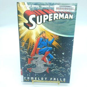 Superman Camelot Falls the Weight of the World Hardback Graphic Novel Ex-Library